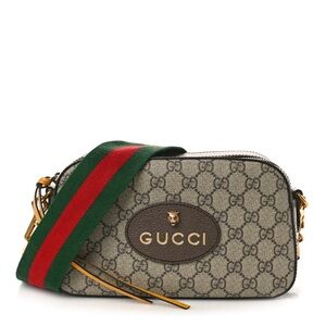 Gucci Beige and Brown Crossbody Bag